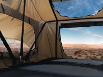 TMBK Roof Top Tent 18119933 OVS 3 Person w/ Green Rain Fly Overland Vehicle Systems