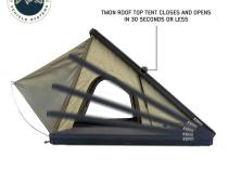 LD TMON Clamshell Aluminum Hard Shell Roof Top Tent Overland Vehicle Systems