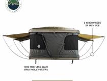 HD Bundu 3 - Hard Shell Pop Up Roof Top Tent, 3 Person, Grey Body and Black Rainfly Overland Vehicle Systems