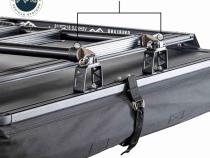 XD Sherpa Solo - Soft Sided Roof Top Tent, 1 Person, Grey Body and Black Rainfly Overland Vehicle Systems