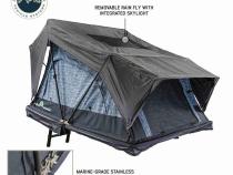 XD Sherpa S2S - Soft Sided Roof Top Tent, 2 Person, Grey Body and Black Rainfly Overland Vehicle Systems