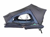 XD Sherpa S4S - Soft Sided Roof Top Tent, 4 Person, Grey Body and Black Rainfly Overland Vehicle Systems
