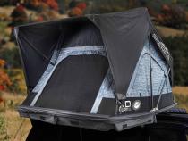 XD Sherpa S4S - Soft Sided Roof Top Tent, 4 Person, Grey Body and Black Rainfly Overland Vehicle Systems