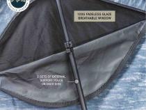 XD Sherpa S4S - Soft Sided Roof Top Tent, 4 Person, Grey Body and Black Rainfly Overland Vehicle Systems