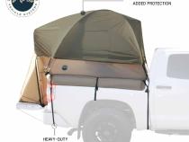 LD TACT - Bed Tent Full Size 5.5-5.8 Foot, Tan Body and Green Rainfly Overland Vehicle Systems