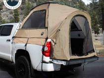 LD TACT - Bed Tent Full Size 5.5-5.8 Foot, Tan Body and Green Rainfly Overland Vehicle Systems
