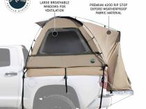 LD TACT - Bed Tent Full Size 5.5-5.8 Foot, Tan Body and Green Rainfly Overland Vehicle Systems