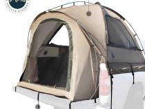 LD TACT - Bed Tent Full Size 5.5-5.8 Foot, Tan Body and Green Rainfly Overland Vehicle Systems