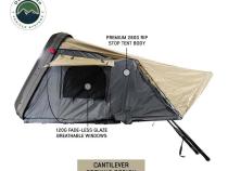 HD Bundu 2 - Hard Shell Roof Top Tent, 2 Person, Grey Body and Black Rainfly Overland Vehicle Systems