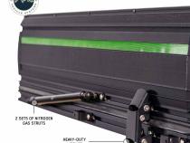 XD Lohtse - Clamshell Aluminum Roof Top Tent, 2 Person, Grey Body and Black Rainfly Overland Vehicle Systems