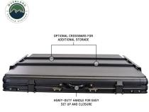 XD Lohtse - Clamshell Aluminum Roof Top Tent, 2 Person, Grey Body and Black Rainfly Overland Vehicle Systems