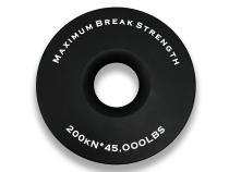 Soft Shackle Recovery Ring Combo Pack - 45,000 lb - Black Overland Vehicle Systems