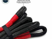 Brute Kinetic Recovery Rope 1 1/2 Inch x 30 Foot With Storage Bag Overland Vehicle Systems