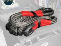 Brute Kinetic Recovery Rope 1 1/2 Inch x 30 Foot With Storage Bag Overland Vehicle Systems
