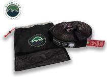 Tow Strap 20000 lbs - 2 x 30' Gray With Black Ends Overland Vehicle Systems