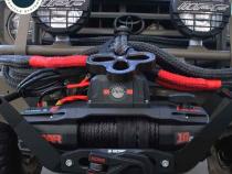 SCAR 10P - 10,000 lb. Winch With Synthetic Rope and Wireless Remote Overland Vehicle Systems