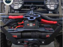 SCAR 12P - 12,000 lb. Winch With Synthetic Rope and Wireless Remote Overland Vehicle Systems