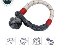Soft Shackle Recovery 41,000 lb. With Loop &amp;amp; Abrasive Sleeve Overland Vehicle Systems