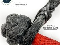 Soft Recovery Shackle With A Breaking Strength of 44,500 lbs Overland Vehicle Systems