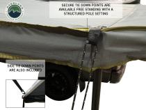270 Degree Awning Free Standing - Nomadic 270 LT - Dark Gray Overland Vehicle Systems