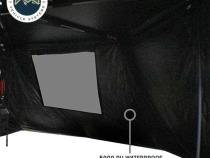 XD Nomadic 270 - Awning Wall 3 W/Black Out, Passenger Side, Black Body, Black Trim W/Storage Bag Overland Vehicle Systems