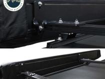 XD Nomadic 270 - Awning, Lights, Black Out, Wall Kit, Passenger Side, Black Body, Black Trim and Black Travel Cover Overland Vehicle Systems