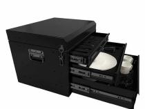 Kitchen Kit - 39 Piece Utensil, Aluminum Storage Box With Custom Cut Foam Overland Vehicle Systems