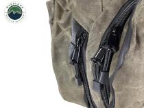 Organize With Overland Vehicle Systems Wax Canvas Large Duffle Bag Overland Vehicle Systems