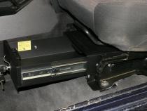 Front Driver Side Underseat Drawer - 97-06 Wrangjer TJ w/o Flip Seat Black Tuffy Security Products