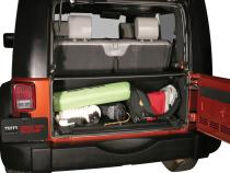 Standard Cargo Enclosure - 07-10 Wrangler JK Black Tuffy Security Products