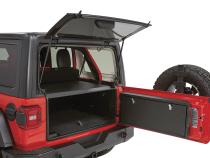 Tailgate Lockbox - 18-23 Wrangler JL Standard Panel Black Tuffy Security Products