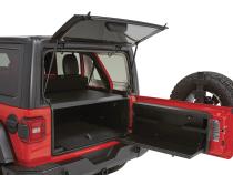 Tailgate Lockbox - 18-23 Wrangler JL Standard Panel Black Tuffy Security Products