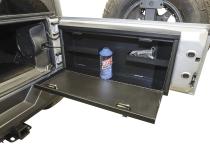 Tailgate Lockbox - 07-18 Wrangker JK Standard Panel Black Tuffy Security Products