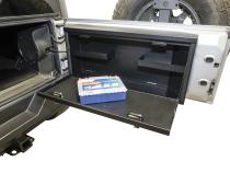 Tailgate Lockbox - 07-18 Wrangker JK Standard Panel Black Tuffy Security Products