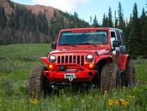 07-18 Wrangler JK RockGuard Epic Front Bumper w/ Hoop Offset Drum Winch TeraFlex