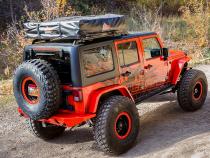 07-18 Wrangler JK RockGuard Outback Rear Bumper w/ OEM Fog Light Mounts TeraFlex