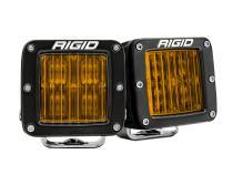 SAE J583 Compliant Selective Yellow Fog Light Pair D-Series Pro Street Legal Surface Mount Rigid Industries