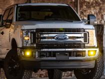 SAE J583 Compliant Selective Yellow Fog Light Pair D-Series Pro Street Legal Surface Mount Rigid Industries