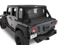 Jeep Wrangler Halftop Soft Tops For Jeep 2007-2018 Wrangler JK 4 Door Black Diamond Bestop