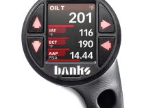 Upper iDash Stealth Pod Mount for 18-23 Jeep JL and 20-23 Gladiator Banks Power