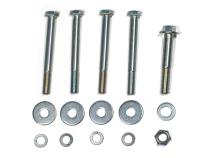 Jeep Frame Side Track Bar Reinforcement Bracket Hardware Kit Yeti XD For 07-18 Wrangler JK Steer Smarts