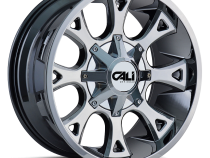 Cast Aluminum Wheels Anarchy 9103 CH 20x12 Chrome 5 On 127/5 On139.7 Bolt Pattern -44 Offset Cali Offroad Wheels