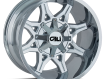 Cast Aluminum Wheels Obnoxious 9107 CH 22x12 Chrome 8 On 165.1/8 On170 Bolt Pattern -44 Offset Cali Offroad Wheels
