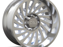 Cast Aluminum Wheels Switchback 9108 PO 20x12 Polished 5 On 139.7 Bolt Pattern -51 Offset Cali Offroad Wheels