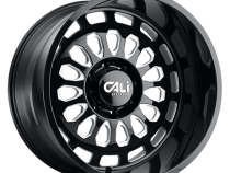 Cast Aluminum Wheels Paradox 9113 GB 22x12 Milled Spokes Gloss Black 6 On 135 Bolt Pattern -51 Offset Cali Offroad Wheels