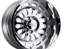Cast Aluminum Wheels Paradox 9113 PO 24x14 Milled Spokes Polished 6 On 139.7 Bolt Pattern -76 Offset Cali Offroad Wheels