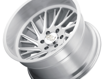 Cast Aluminum Wheels Purge 9114 SL 22x12 Brushed Brushed Silver 6 On 135 Bolt Pattern -51 Offset Cali Offroad Wheels