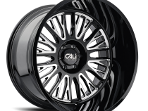 Cast Aluminum Wheels Vertex 9116 BM 26x14 Milled Gloss Black 6 On 135 Bolt Pattern -76 Offset Cali Offroad Wheels