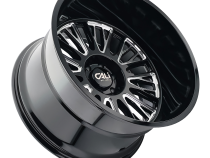 Cast Aluminum Wheels Vertex 9116 BM 26x14 Milled Gloss Black 6 On 135 Bolt Pattern -76 Offset Cali Offroad Wheels