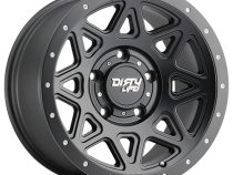 Dirty Life Race Wheels Theory 9305 Satin Black 17X9 5-127 -12Mm 78.1Mm